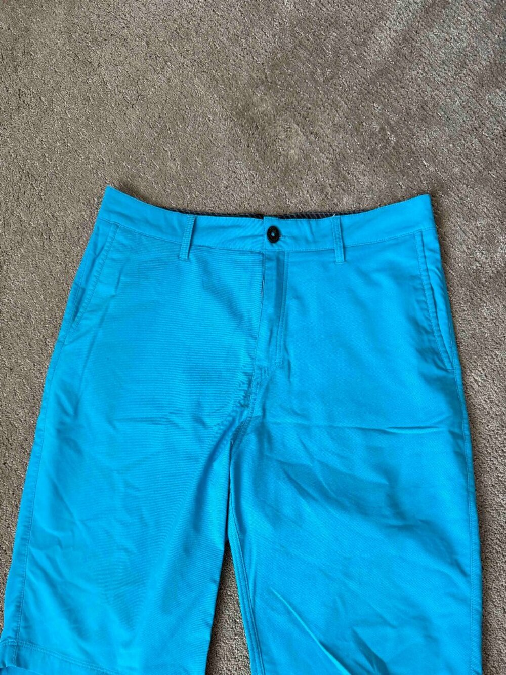 Quiksilver Amphibian Hybrid Shorts Men's 38 Cyan Blue